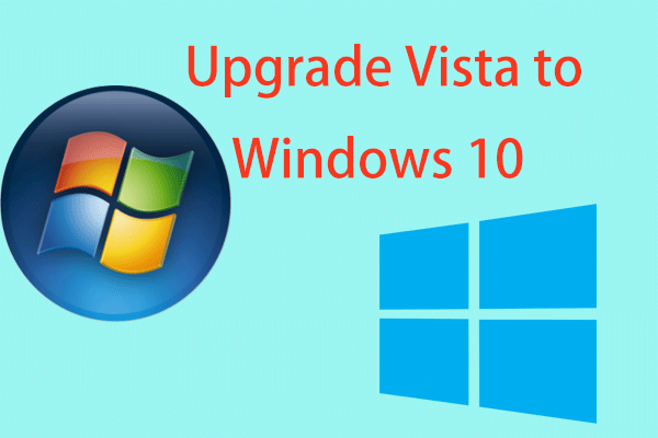 Upgrade Windows Vista to Windows 10